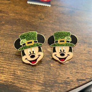 Mickey Baublebar St Patrick’s Day earrings